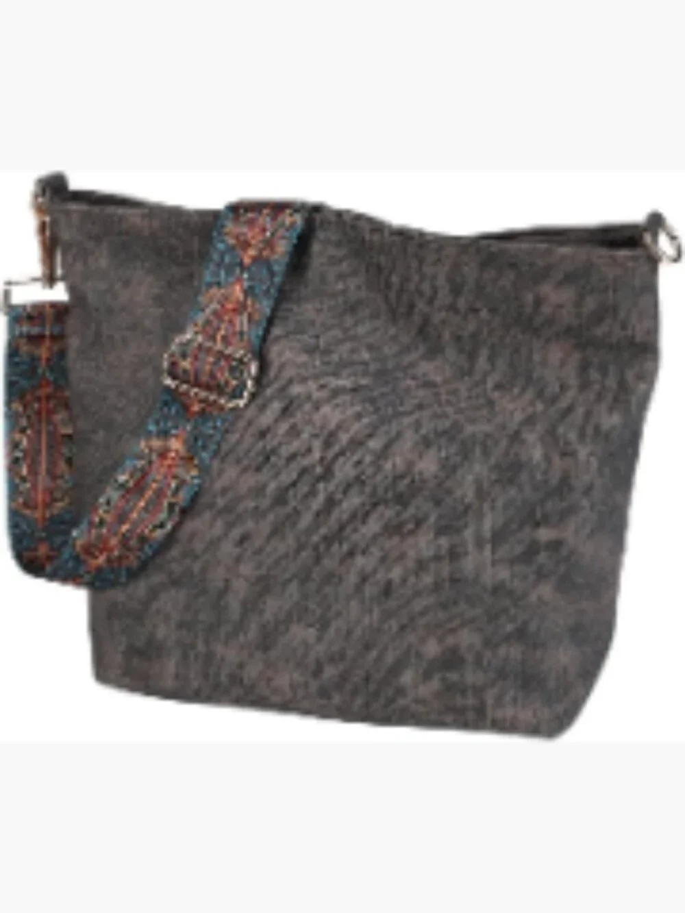Women's Slouchy Hobo Bag Faux Leather Crossbody Purse with Zipper